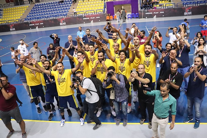 الجزيرة يهزم الزمالك ويتوج بطلاً لكأس السوبر المصري لكرة السلة